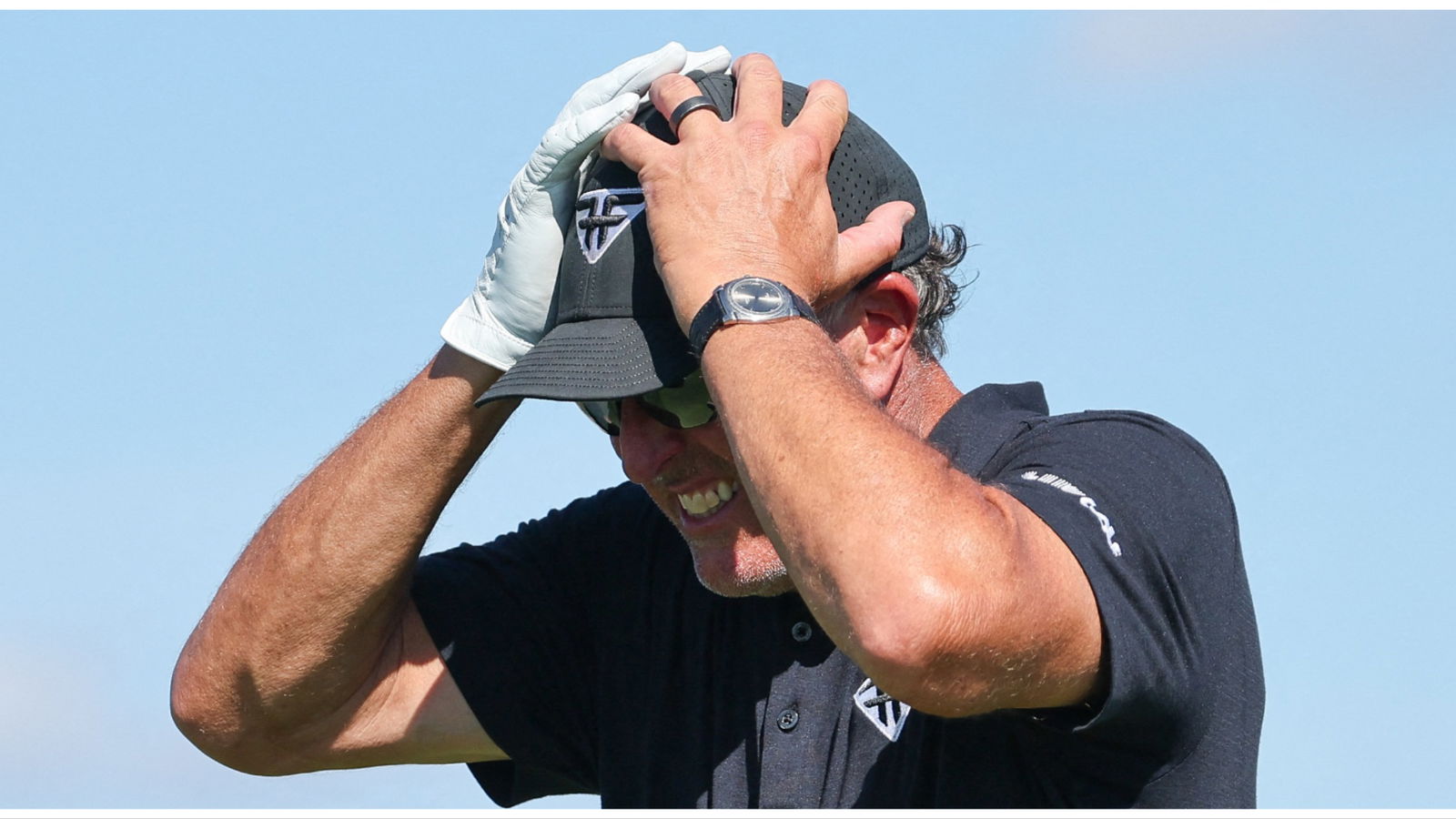 Phil Mickelson was caught red-handed getting up to no good at 2004 Masters
